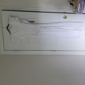 NY & Co White Jumpsuit